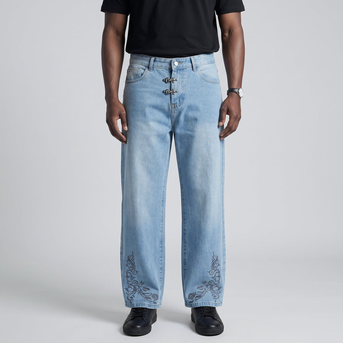Wide-Leg Jeans