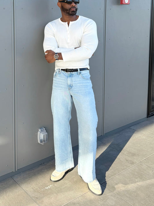 Light Wash Bootcut Jeans
