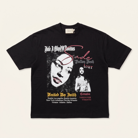 Fallen Flesh Tour Graphic Tee – Black