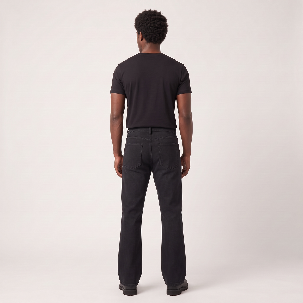 Black Bootcut Denim