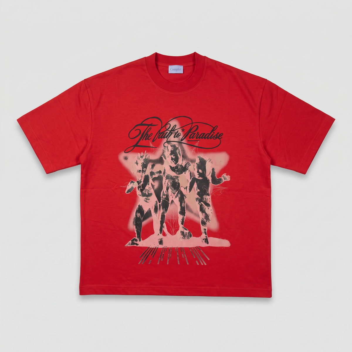 Red Vintage Graphic Tee