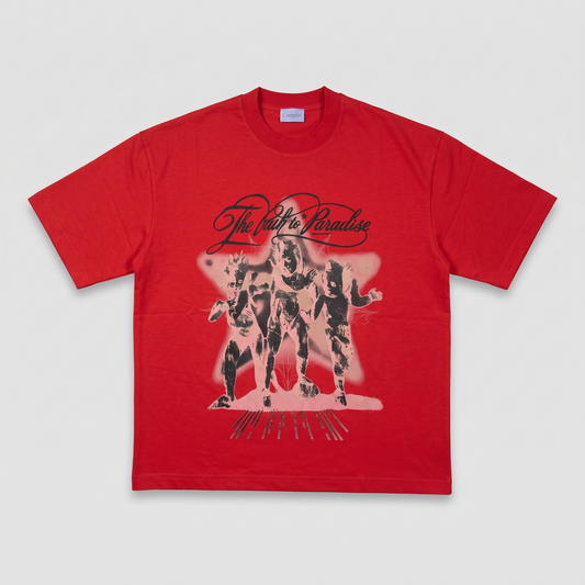 Red Vintage Graphic Tee