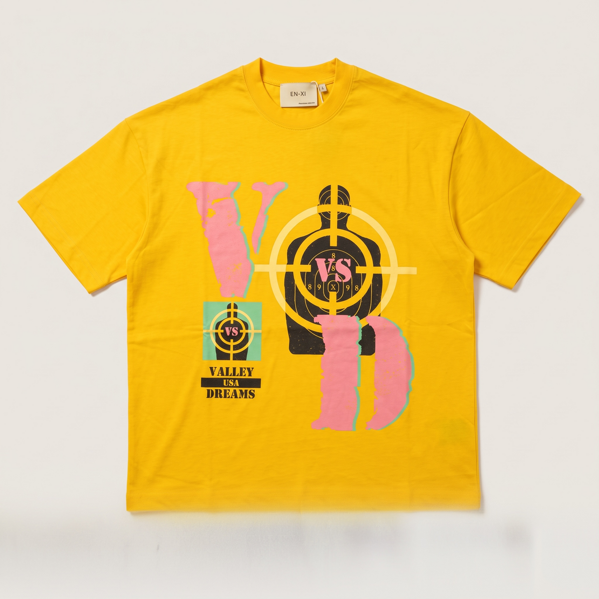 Yellow Target Graphic Tee