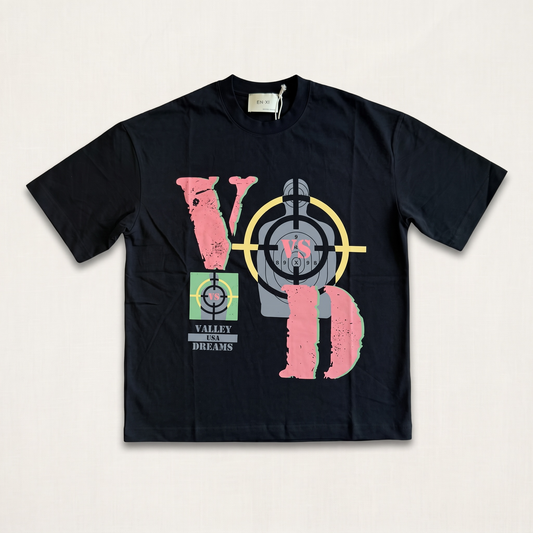 Black Target Graphic Tee