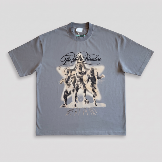 Grey Vintage Graphic Tee