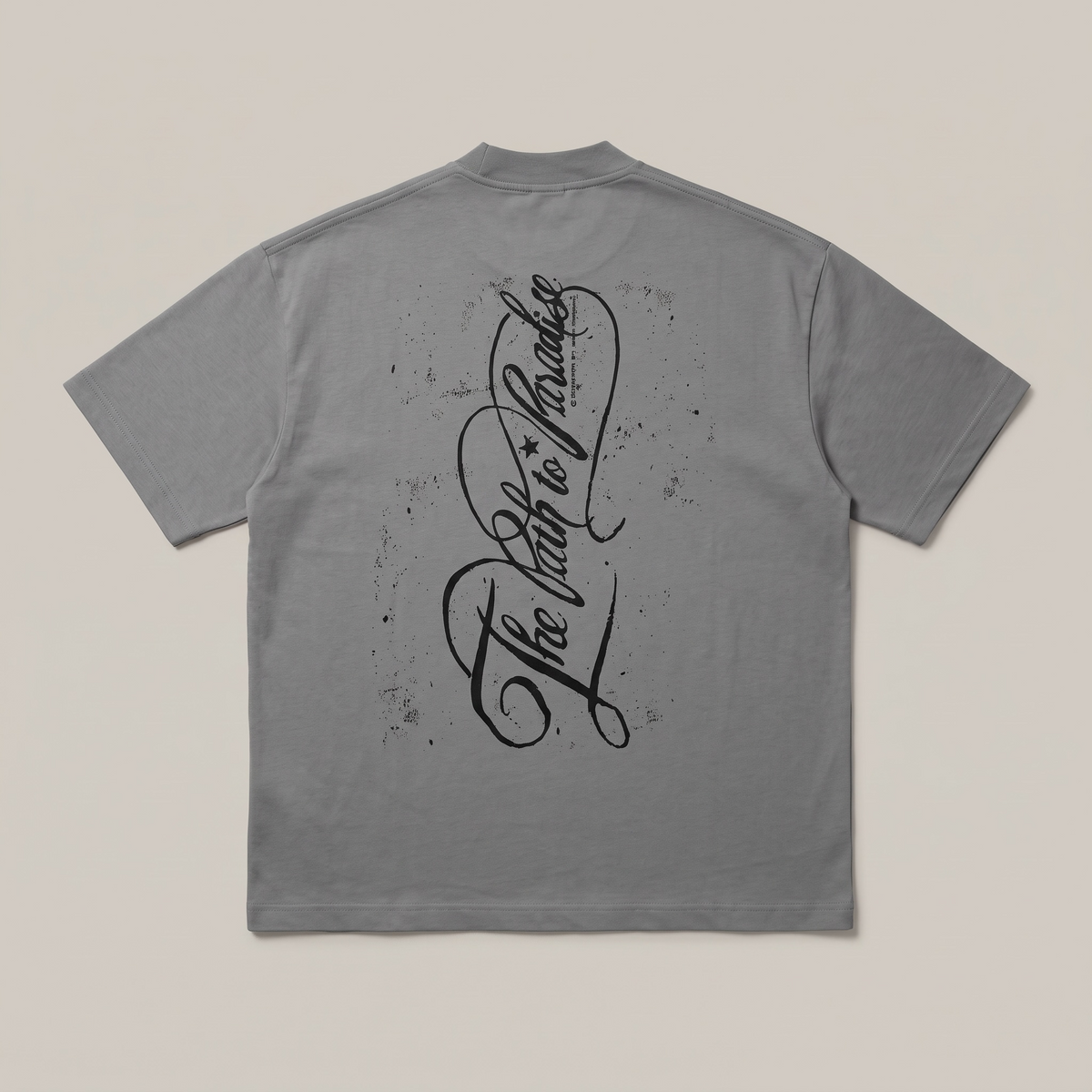 Grey Vintage Graphic Tee
