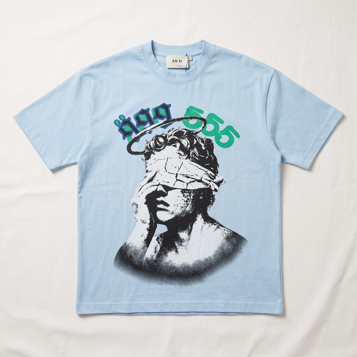 Sea Blue Graphic Tee