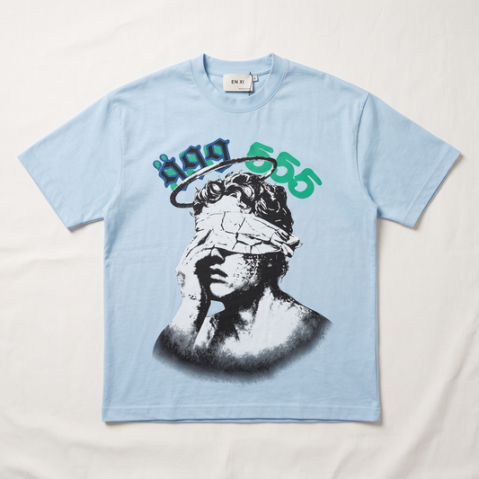 Sea Blue Graphic Tee