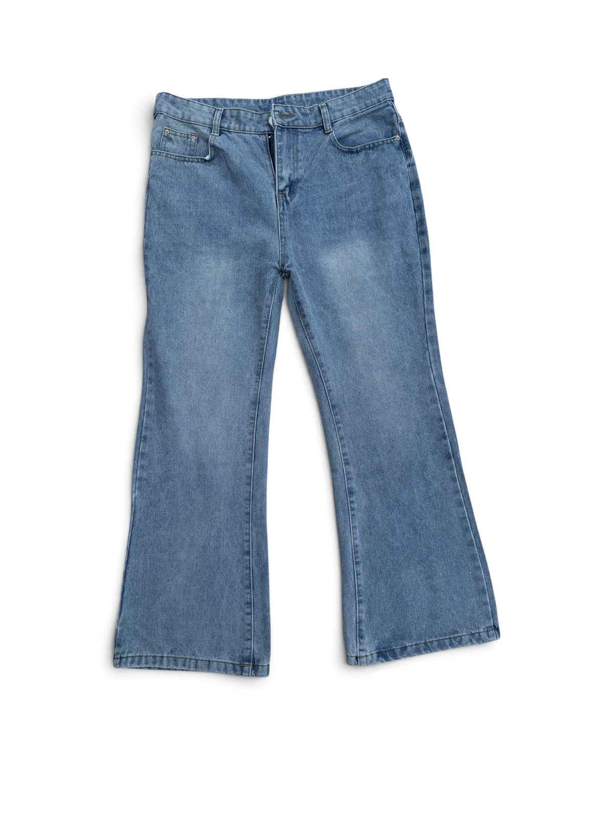 Light Wash Bootcut Jeans